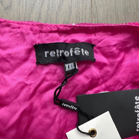 Retrofete Pink Sequin Mini Dress - Picture 5 of 7